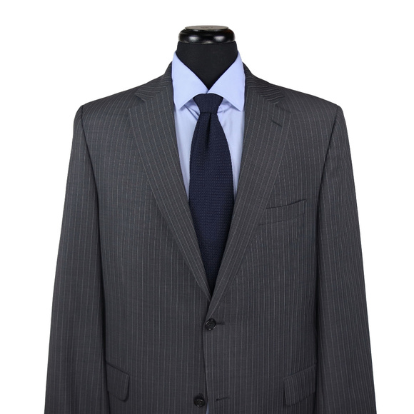 Jack Victor Collection 100's Wool Suit Gray 42L - Picture 2 of 8